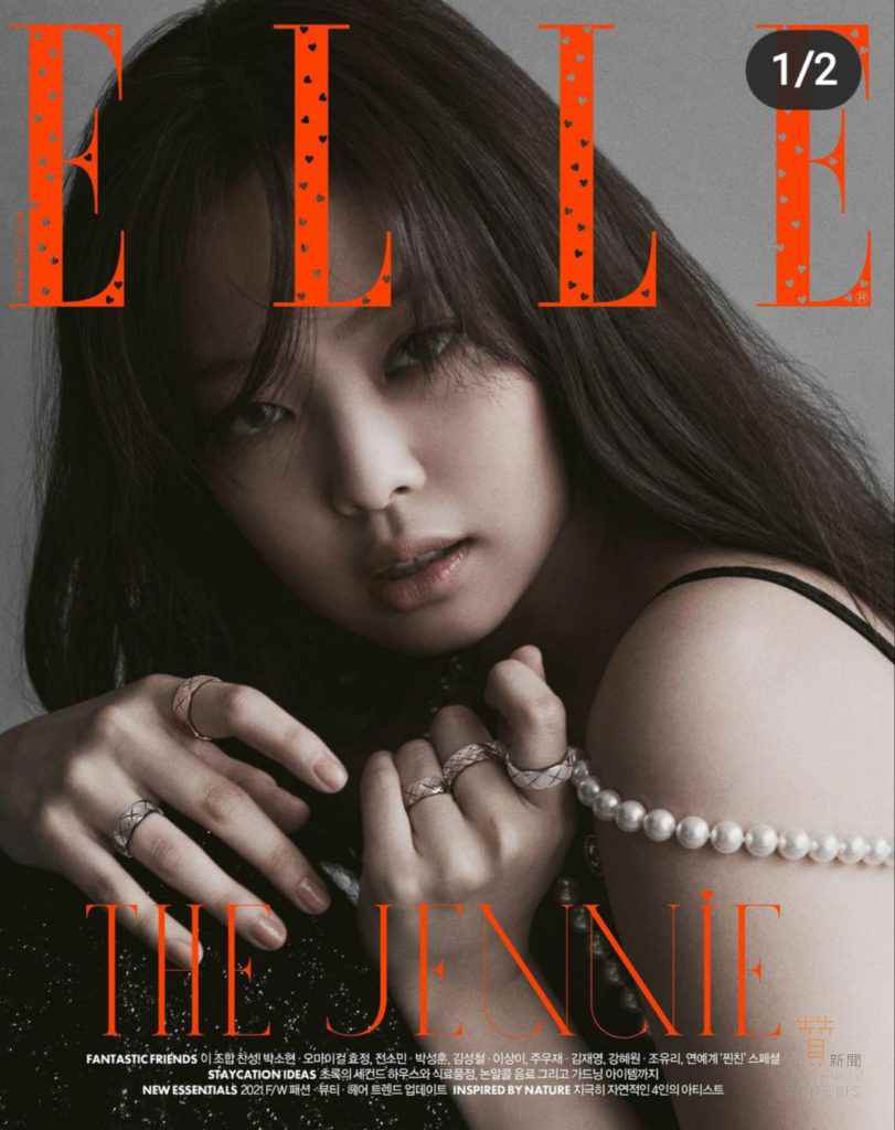 jennie人間香奈兒 摘自 Jennie IG