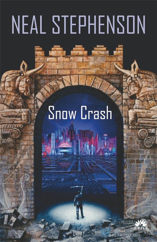 1992年出版的科幻小說潰雪（Snow Crash） 圖翻拍自網路