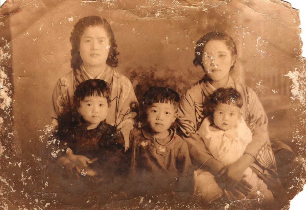 日治時代時 祖母年輕照片 圖 筆者提供