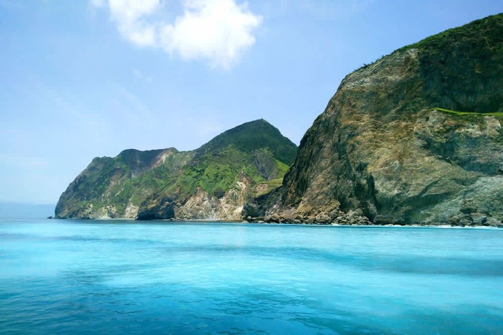 圖  宜蘭美麗景點 -龜山島   牛奶海