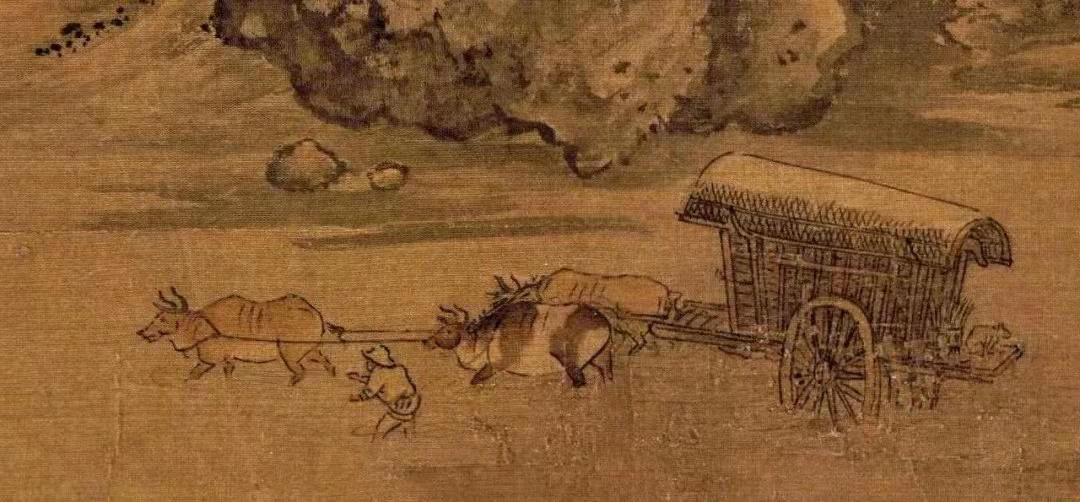 《溪山行旅圖》局部 圖翻拍自 網路