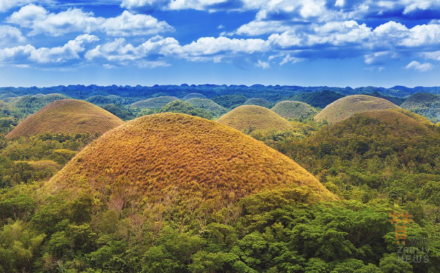 巧克力山-菲律賓 圖翻拍自旅遊咖