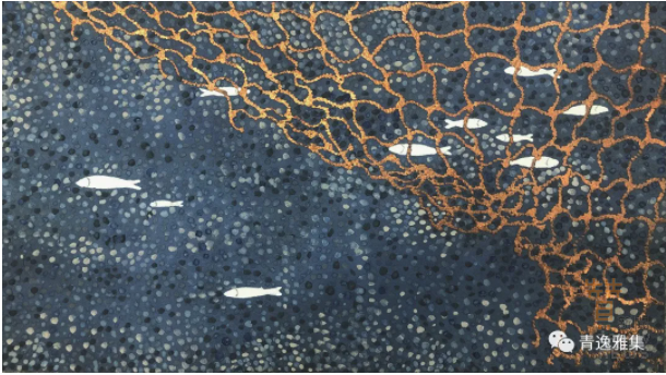 李瑩 作品 網 紙本國畫 32.5×18.5cm RMB 1,000