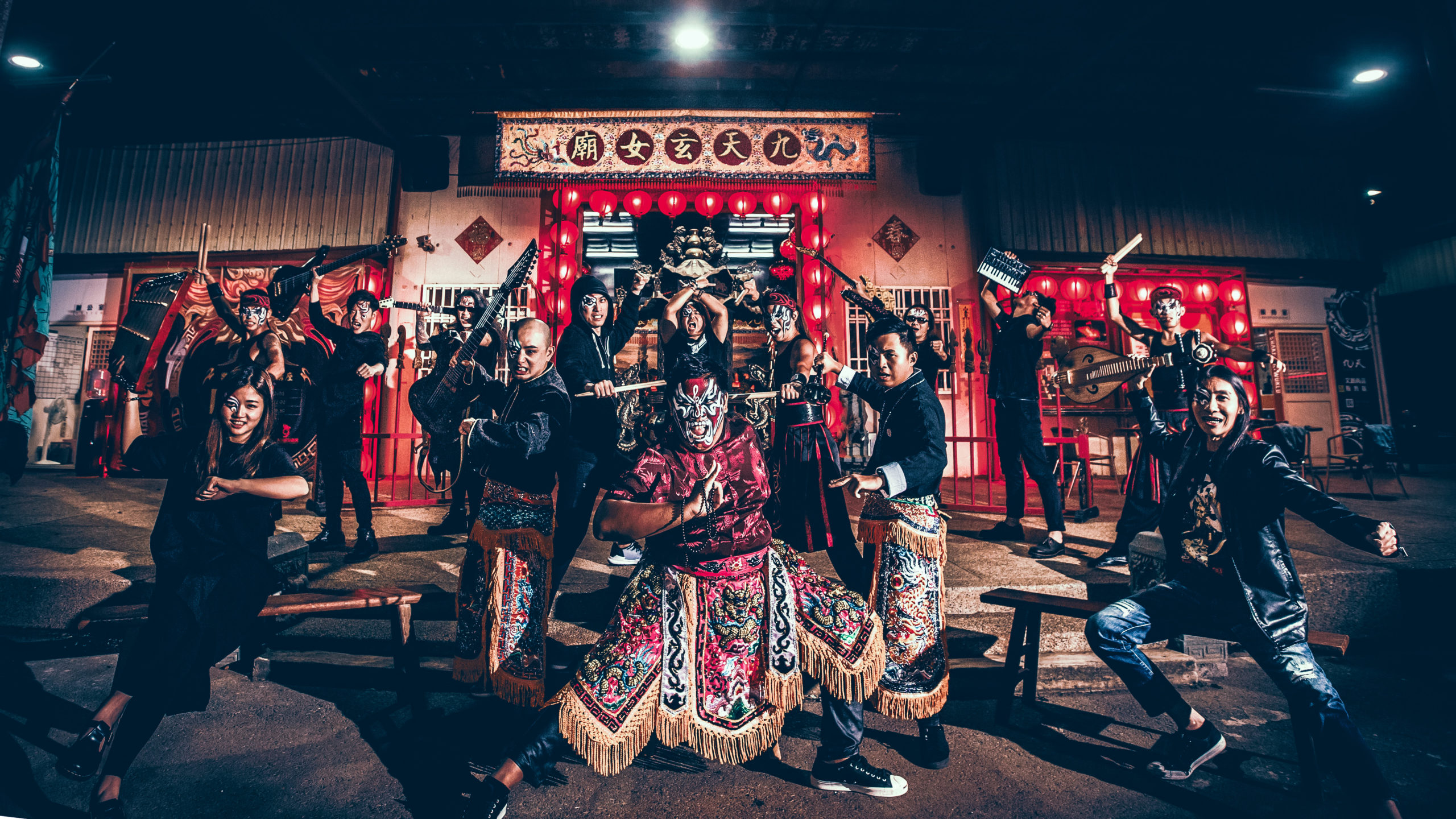 廟會文化+搖滾的狂想聲音「震樂堂」