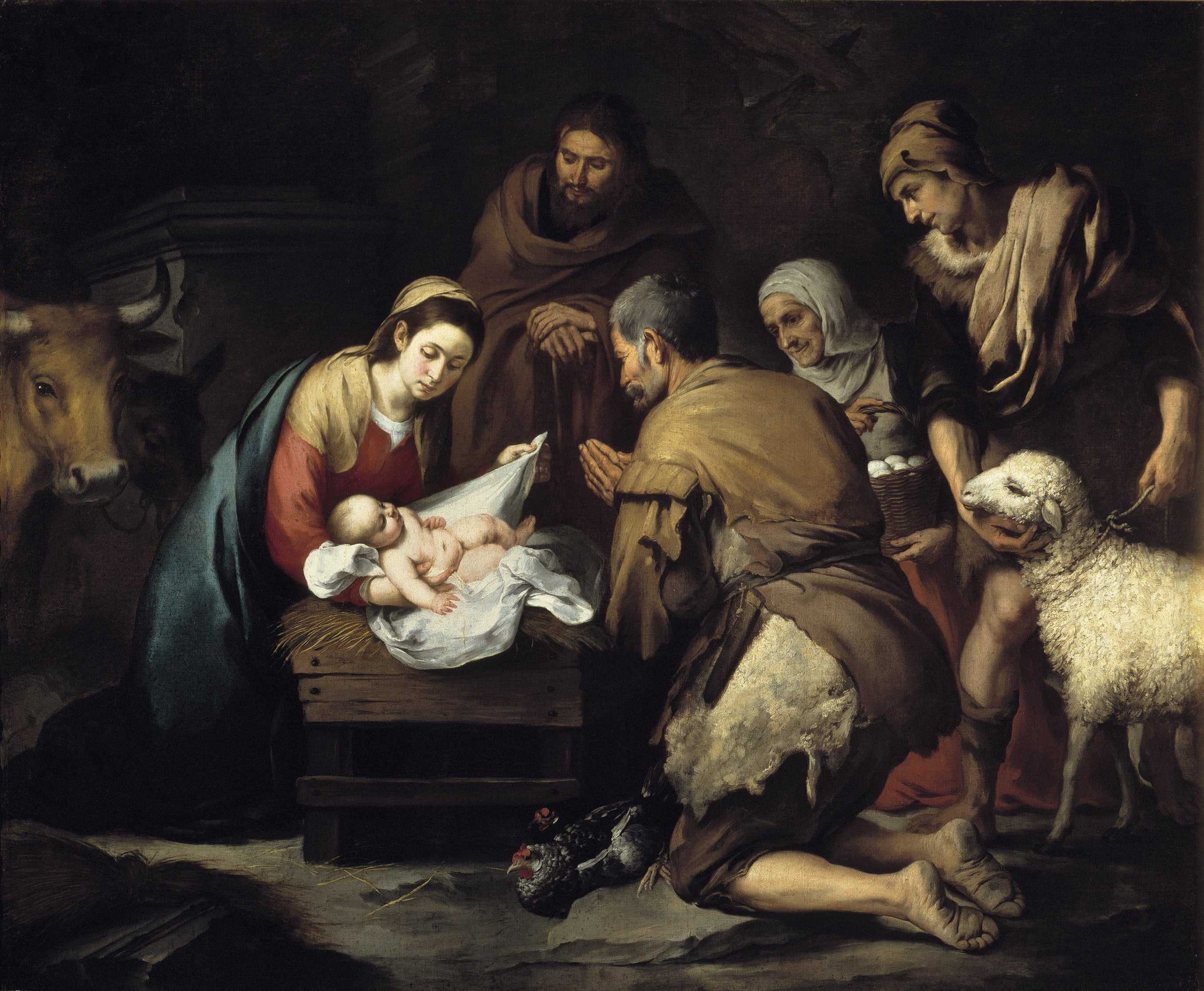 圖  耶穌誕生   翻拍自網路