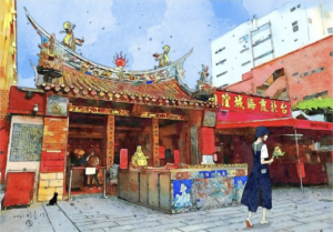 (台北霞海城隍廟 圖 寶島漫步提供)