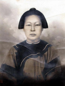 圖 姜紹祖遺孀  姜陳滿妹  翻拍自網路