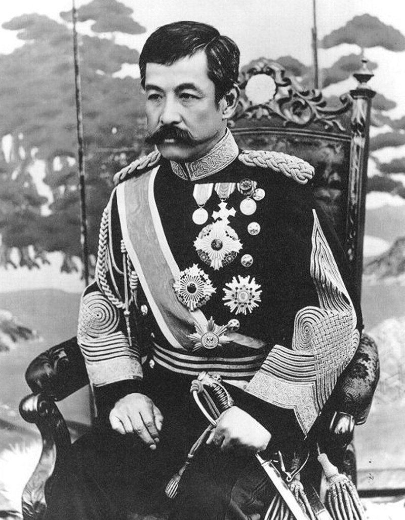 圖 日軍陸軍中將北白川宮能久親王 翻拍自網路
