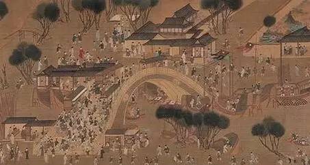 明 仇英《清明上河圖》 現藏臺北故宮博物院