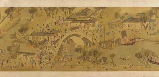 清 沈源《清明上河圖》 現藏臺北故宮博物院