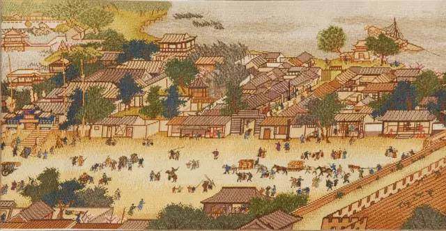 十字繡《清明上河圖》
