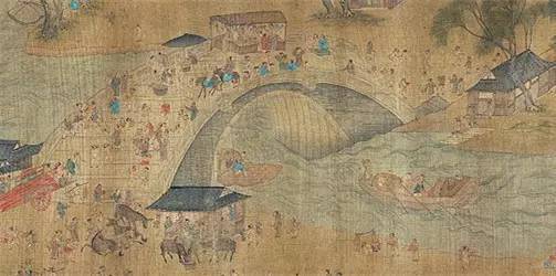宋 張擇端《清明上河圖》 現藏臺北故宮博物院