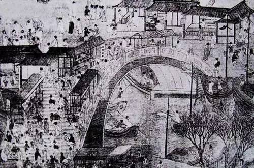 元秘府本《清明上河圖》 傳藏于美國芝加哥孟義君處