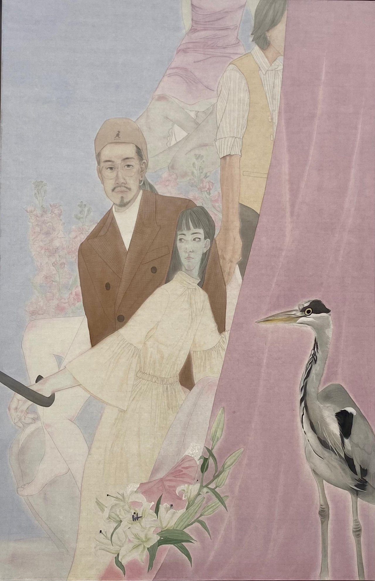 圖 青逸雅集提供 去腐生肌1 / 絹本設色 / 160*120cm / ¥20,000