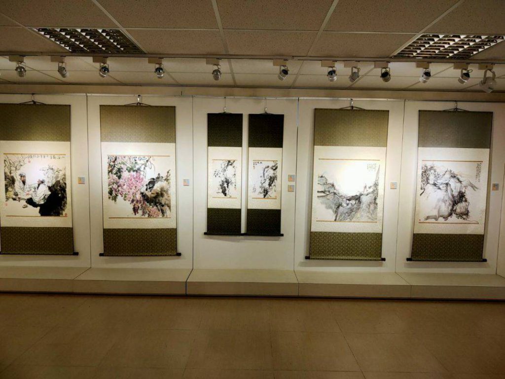 圖  墨潮新象交流展 老子藝術空間展出  黃秋儒  拍攝