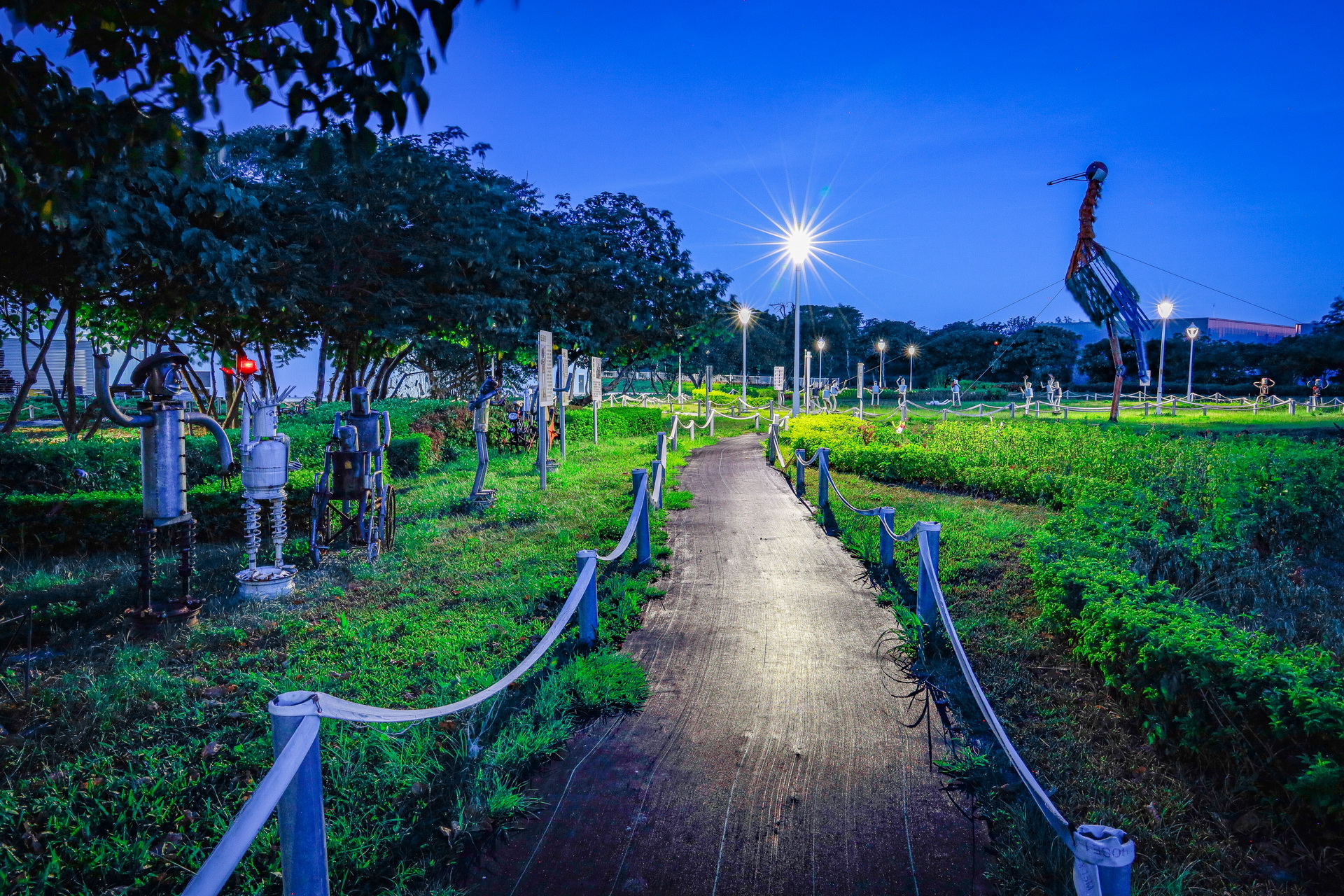 五股夏綠地環保藝術公園 圖 : ：新北市政府環境保護局