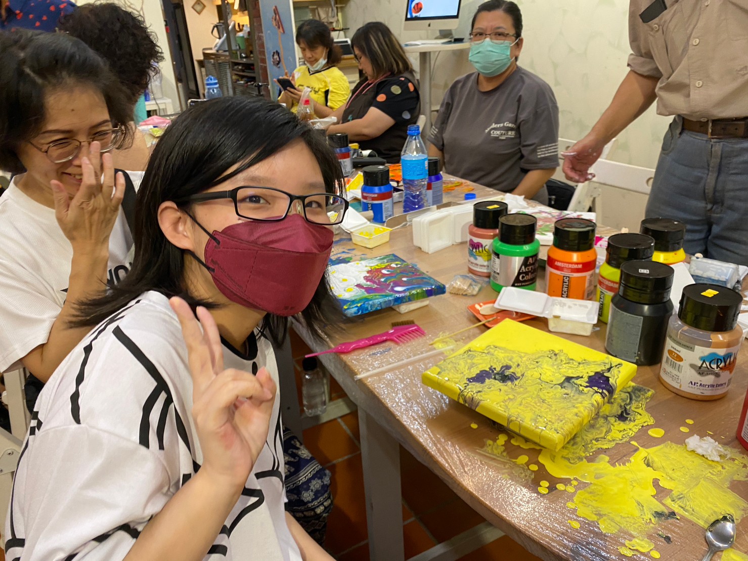圖 素人的流動畫↺從自我療癒到產出變現經驗分享與實作 培訓花絮