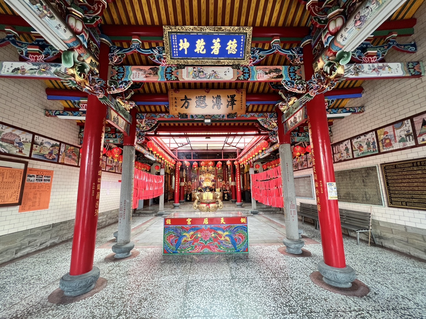 圖 用藝術走讀臺灣400年- 苗栗銅鑼天后宮 賴世若拍攝