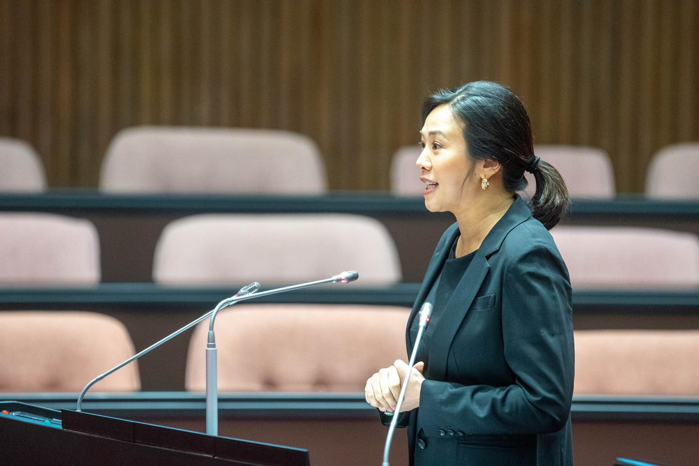 產後復出 吳欣盈力倡成立台灣主權基金