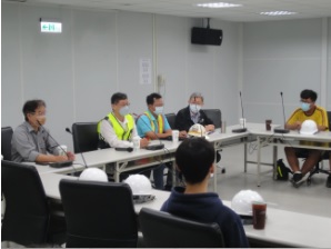 南市勞工局(6日)辦理「職安與營造實務觀摩宣導會」