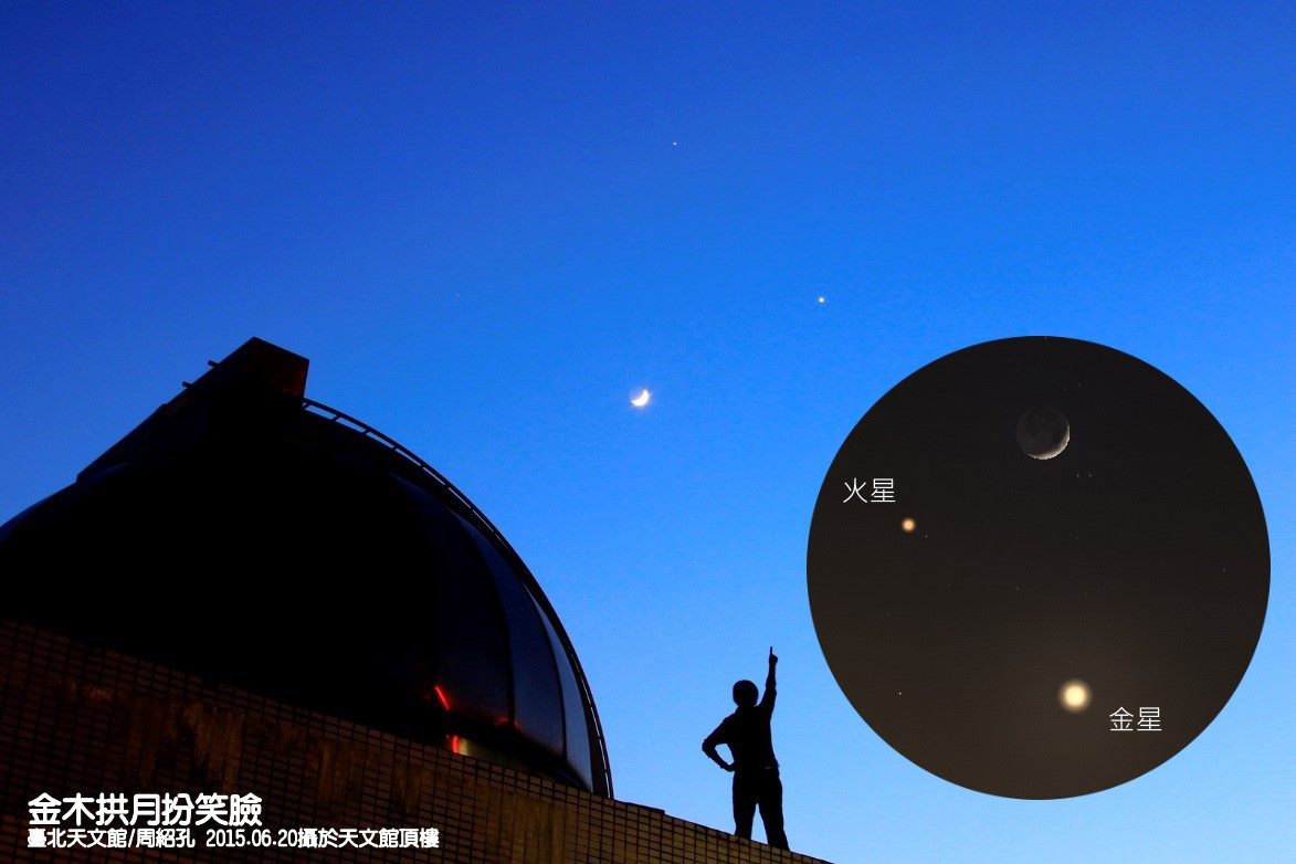 6月火星金星會鬼宿星團 系列行星合月好吸睛！