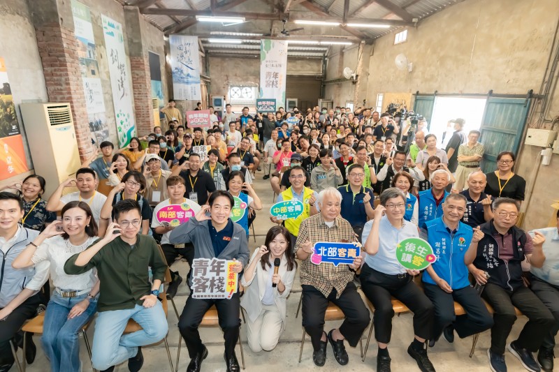 民進黨總統參選人賴清德（23）日出席「全國客家青年座談會」。（民進黨提供）