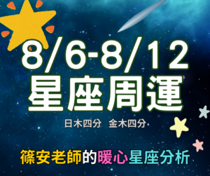 0806星座周運