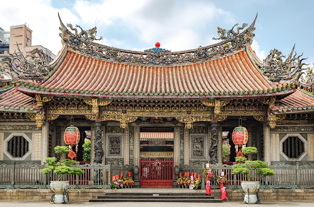 圖 臺北市艋舺 龍山寺 翻拍自網路