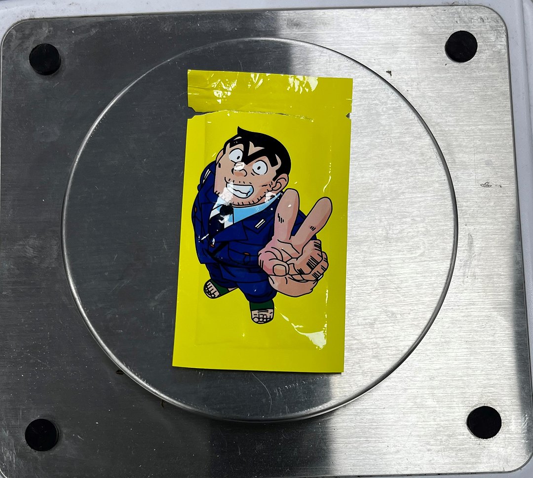 圖 -「兩津勘吉」圖案毒咖啡包