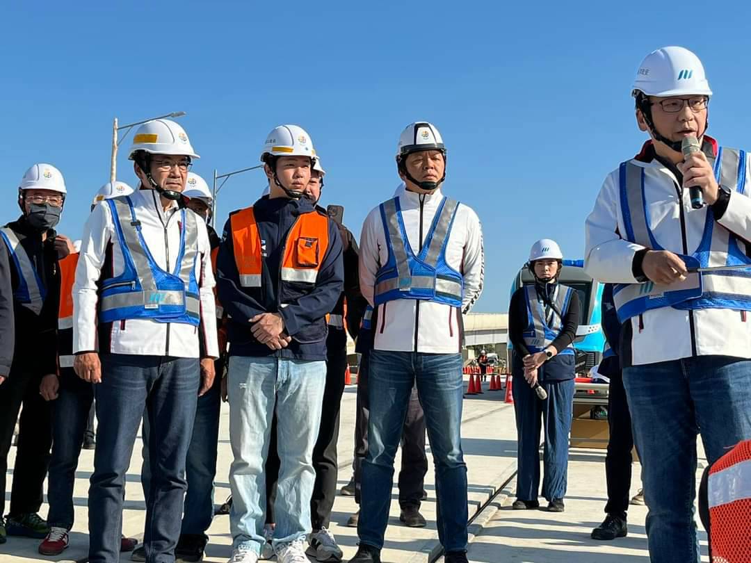圖 侯市長勘查新北市三鶯線