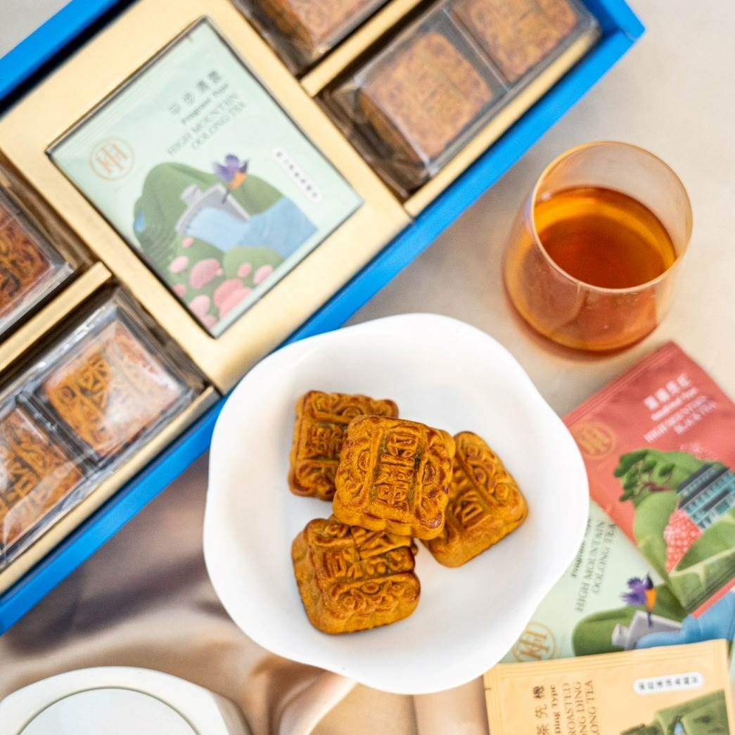 限時優惠！台中港酒店與HGT華剛茶業聯名月餅禮盒熱銷中