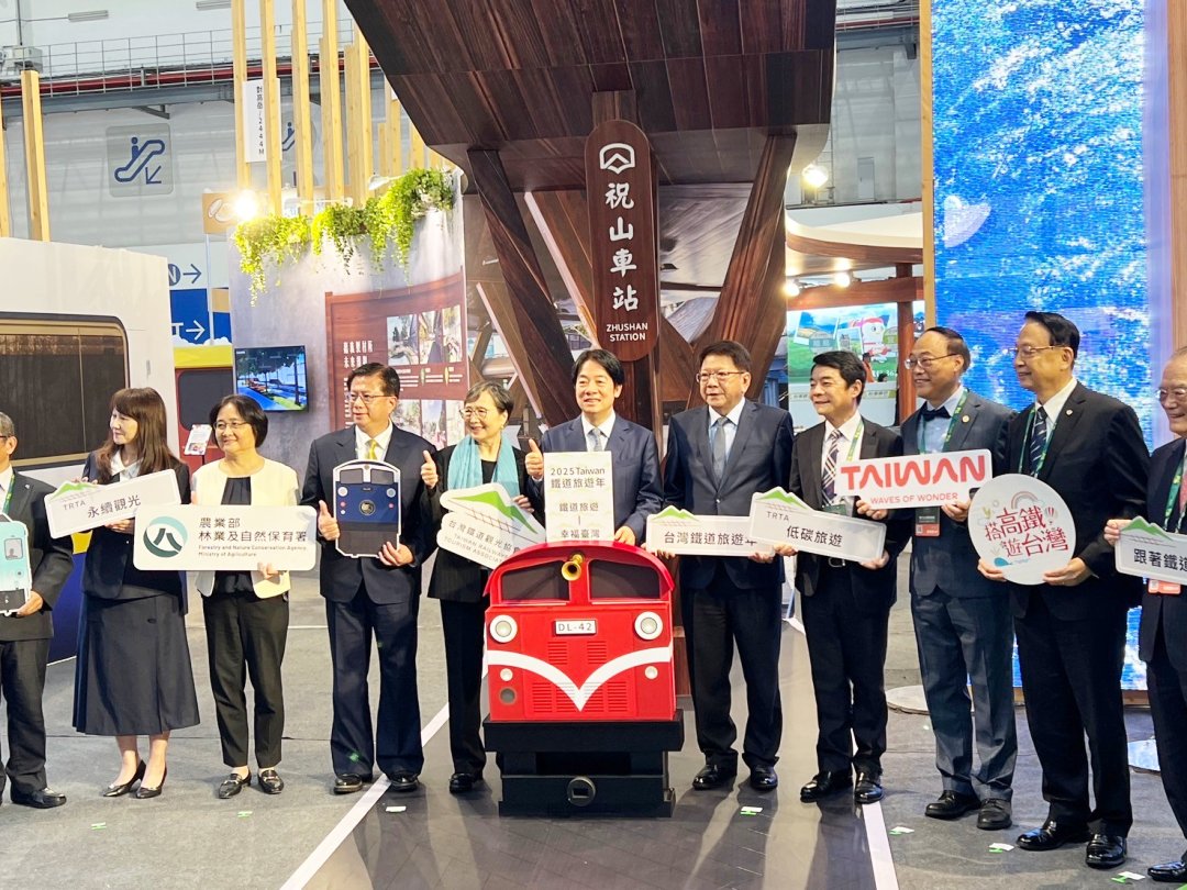 圖  賴清德總統及卓榮泰行政院長特別到場祝賀  台灣綠色旅遊協會拍攝提供