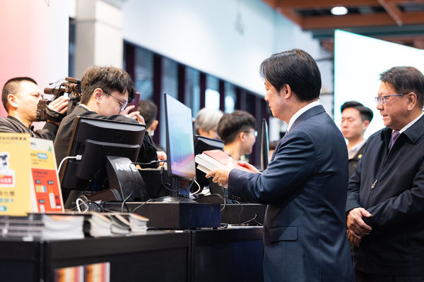 圖 賴清德總統總統賴清德4圖 賴清德總統出席「2025台北國際書展」總統府提供