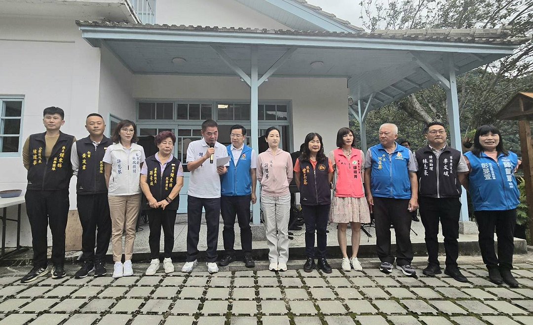 圖 苗栗縣縣長鐘東錦偕同文化部、客委會與地方文化相關單位出席