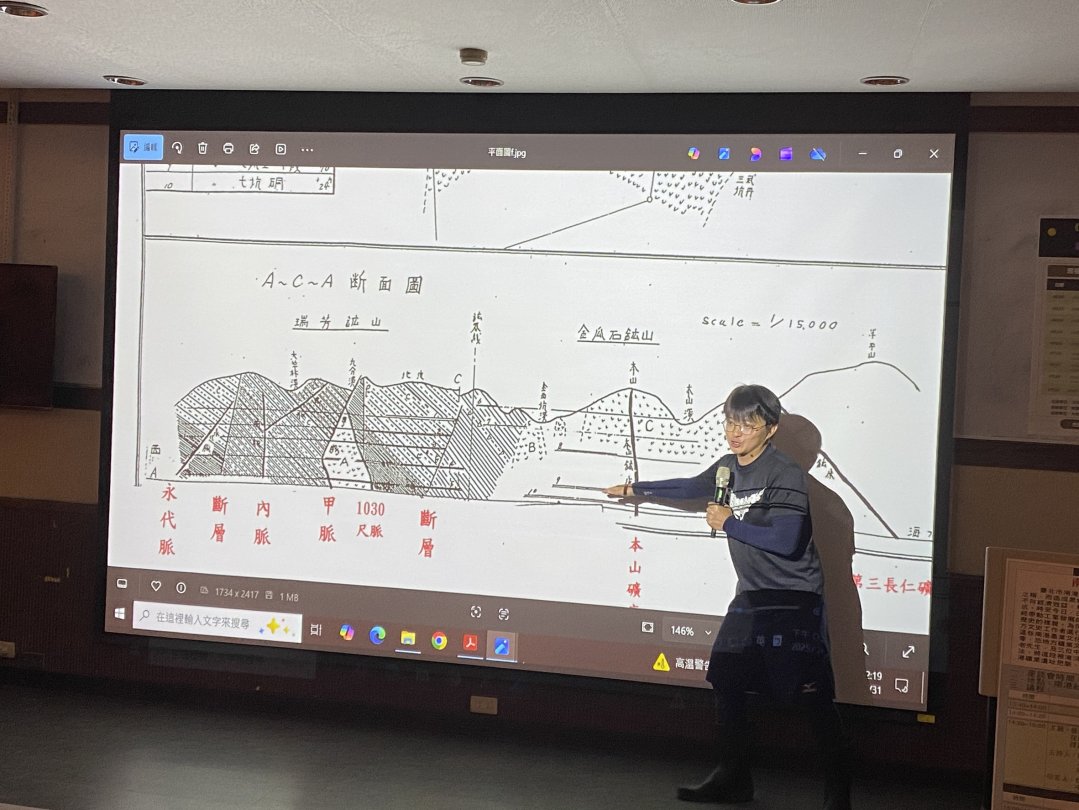 圖 徐聖凱博士規劃相關路徑及擔任引言人 南港社區大學提供