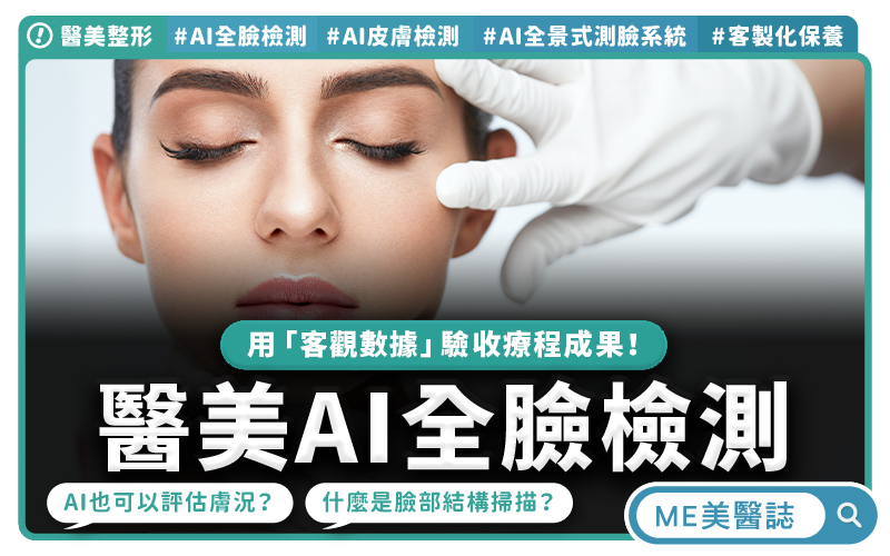 醫美前先過AI檢測 科技算命避開反黑雷區