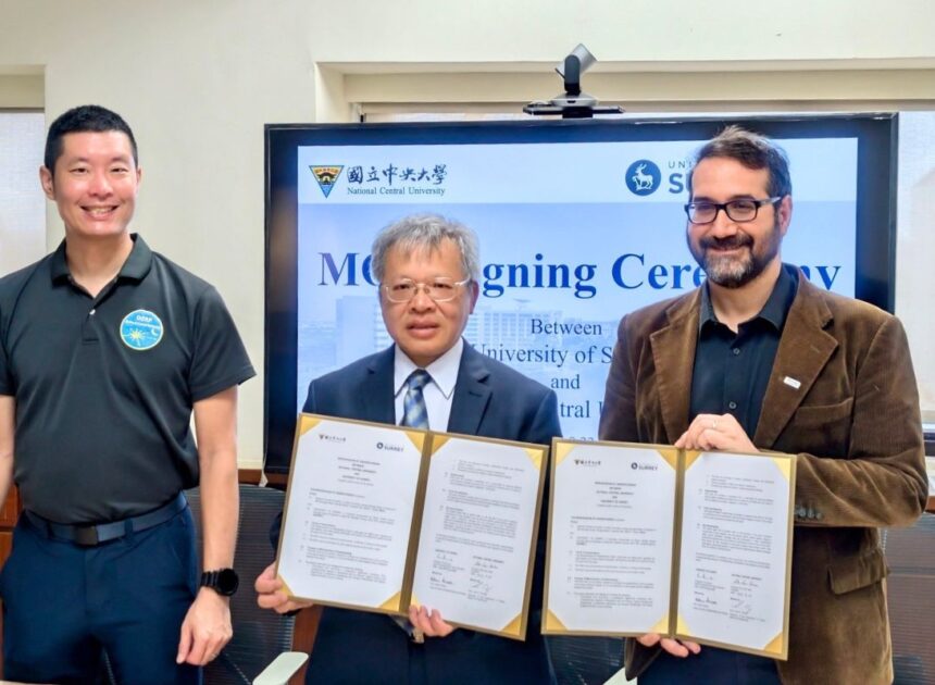 薩里大學攜手中大  成立國際太空中心
