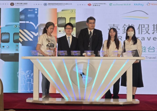攜手四大業者  推出臺鐵假期套裝