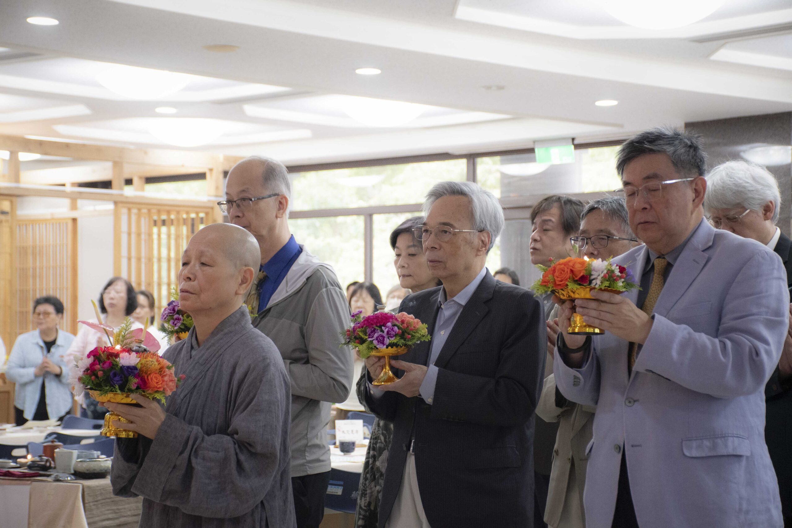 華梵紀念曉雲導師  禪寂22週年活動